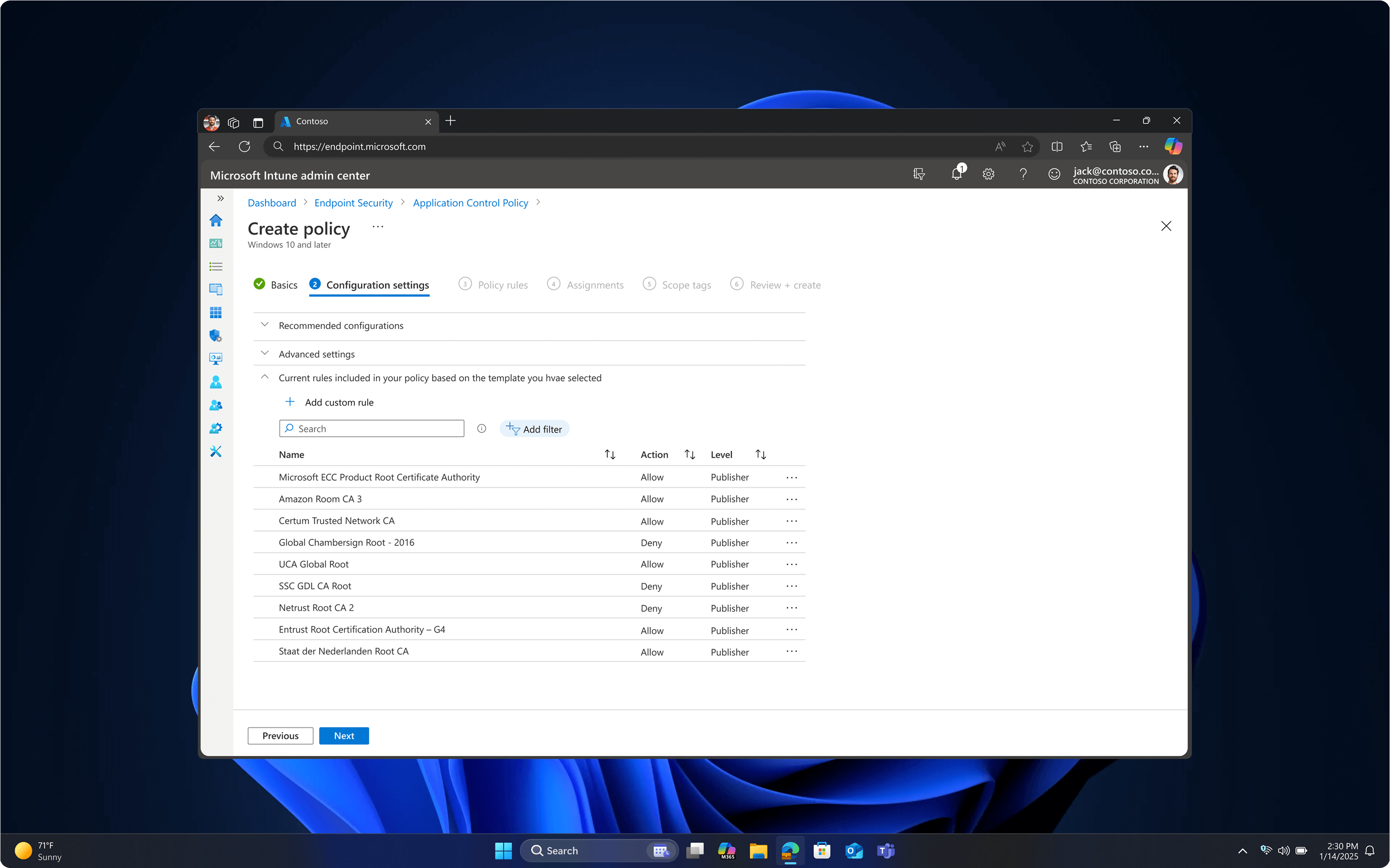 Windows 11 Pro screen showing its interface
